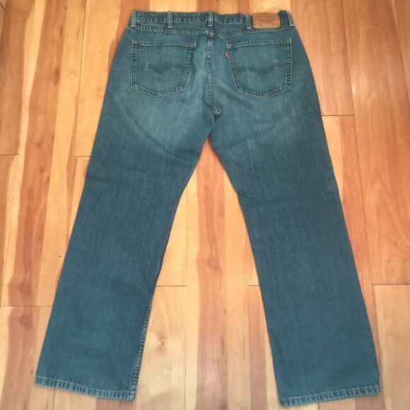 Levi's 559 Blue Jeans Relaxed Straight 38x32 - Picture 6 of 11